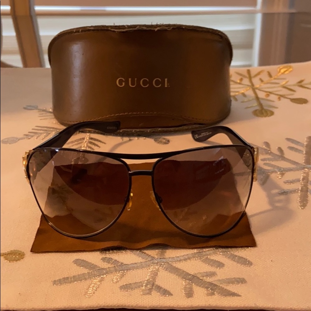 Gucci Sunglasses GG 2834/S Black/Gold GG